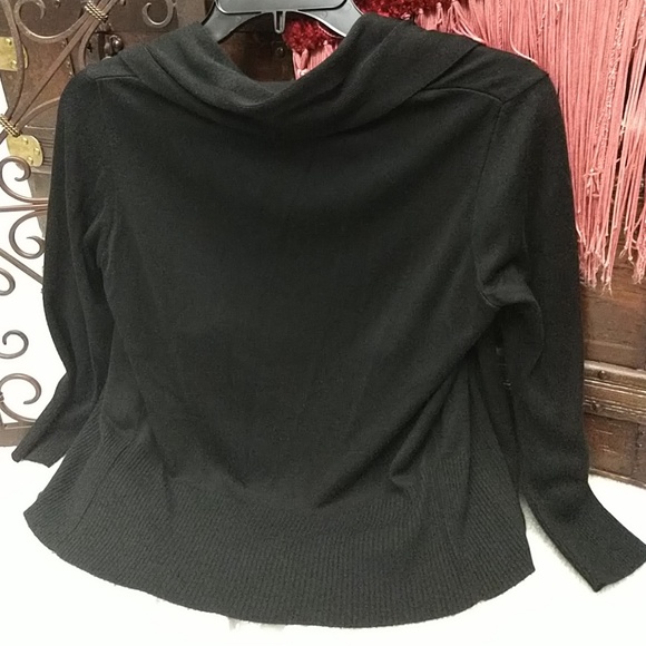 Zara Black Cropped Cardigan - Picture 6 of 8